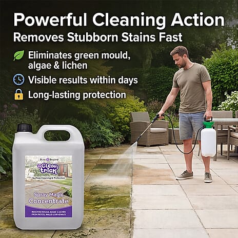 The Clean Trick Spray - Leave 1 x 5L Concentrated Outdoor Cleaner