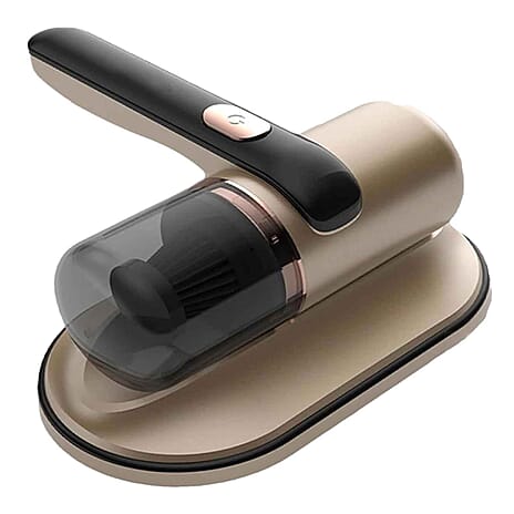PICK OF THE DAY - UV Protected Hand Held Bed Vacuum Cleaner -  Gold
