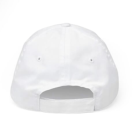 ALO 100% Cotton Adjustable Baseball Hat - White