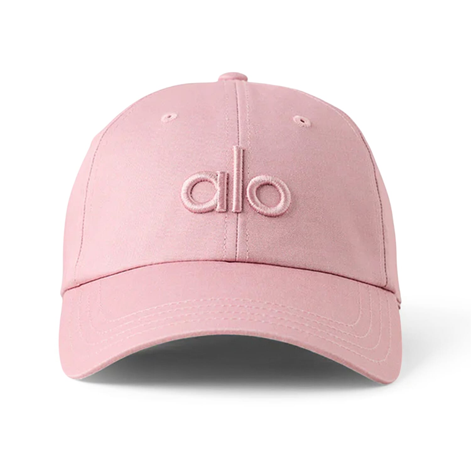 ALO 100% Cotton Adjustable Baseball Hat - Wild Rose Pink