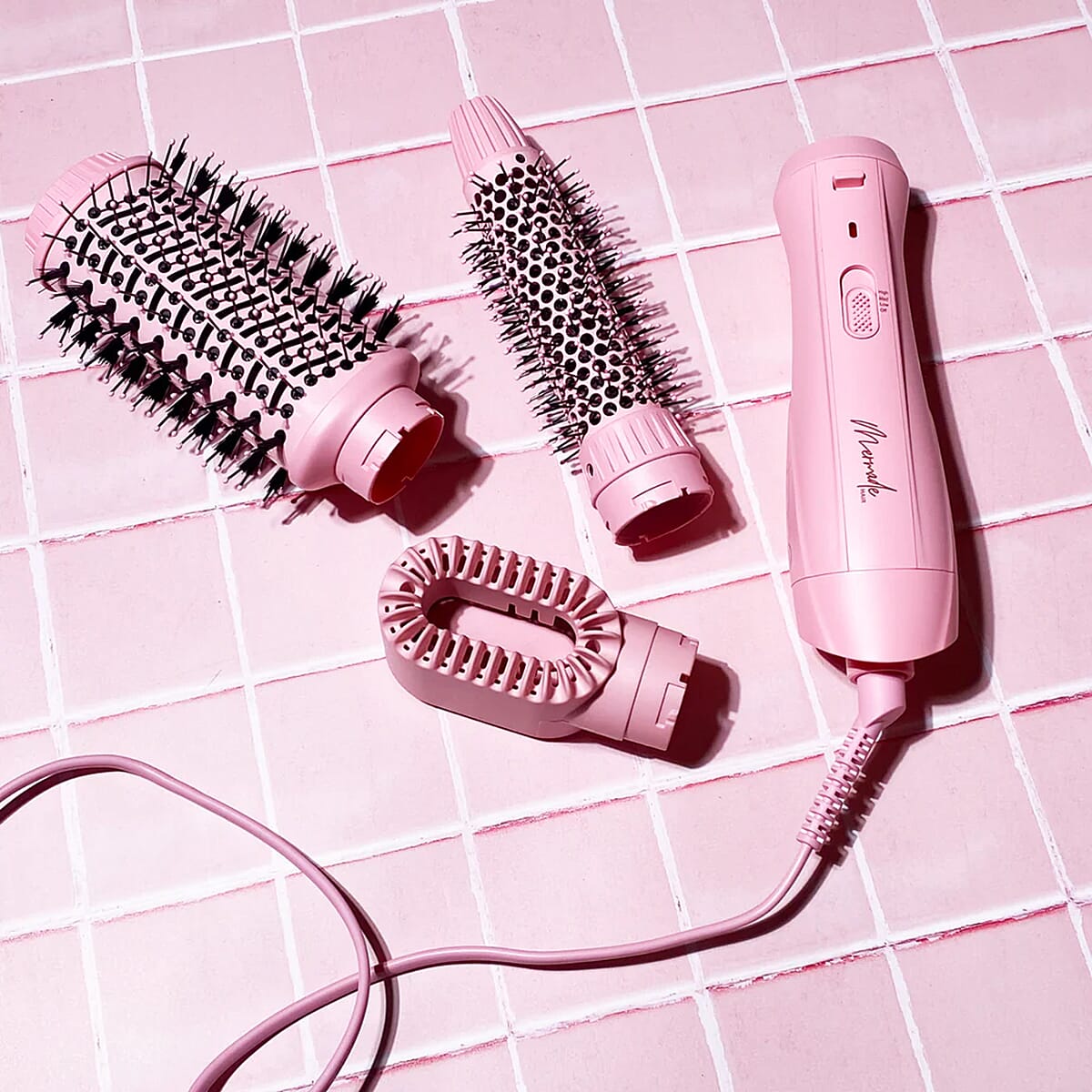 New Arrival- Mermade 3-in-1 Interchangeable Blow Dry Brush
