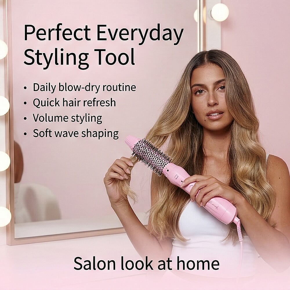 New Arrival- Mermade 3-in-1 Interchangeable Blow Dry Brush