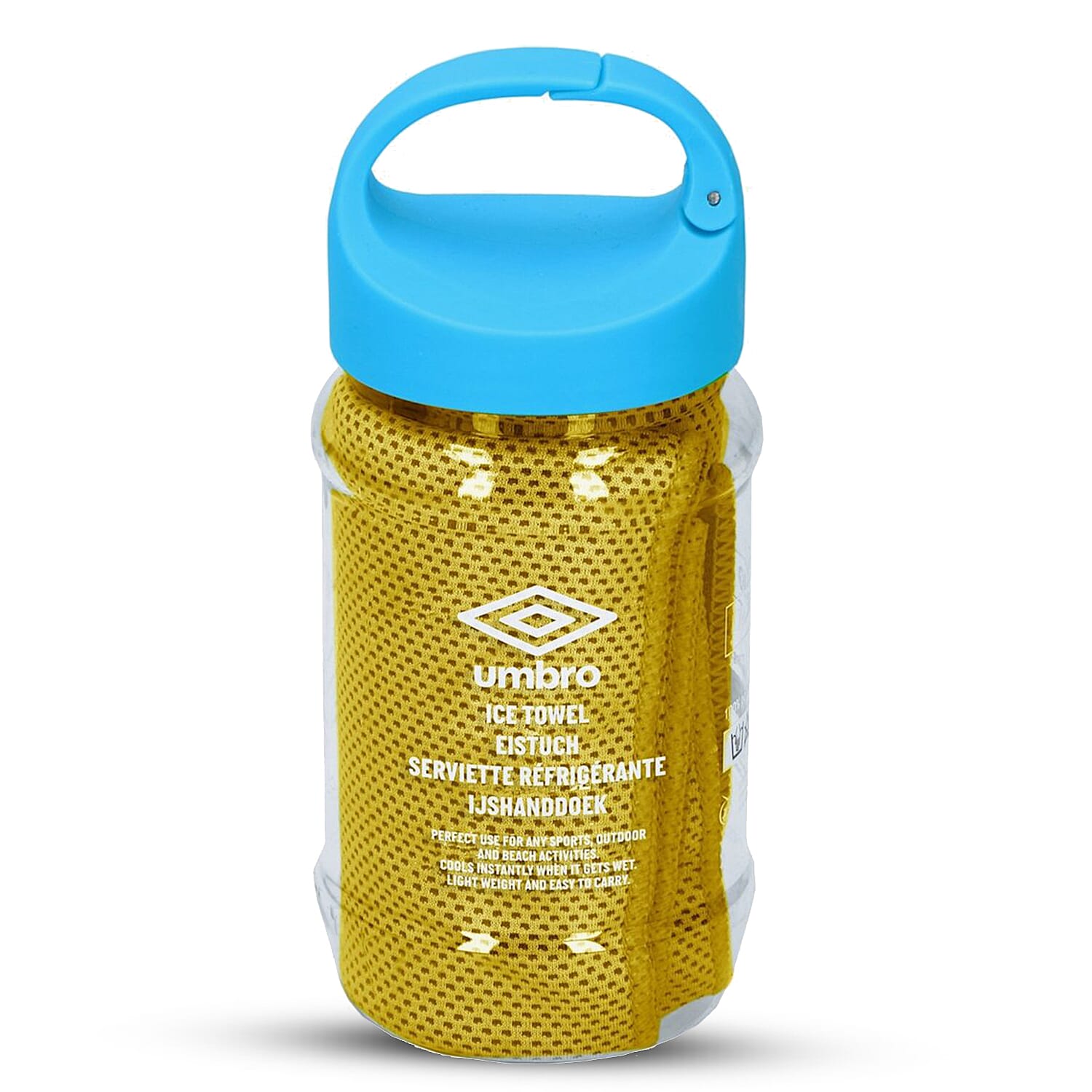 Bath Linen - Umbro Instant Cooling Ice Towel - Yellow