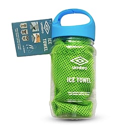 Bath Linen - Umbro Instant Cooling Ice Towel - Yellow