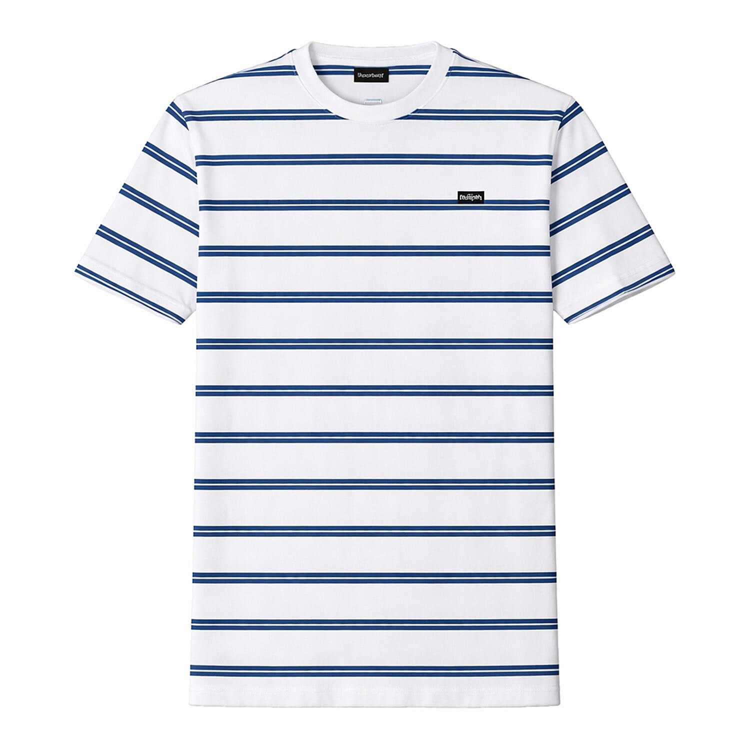 Bench Men's 100% Cotton Stripe Crew Neck Tee