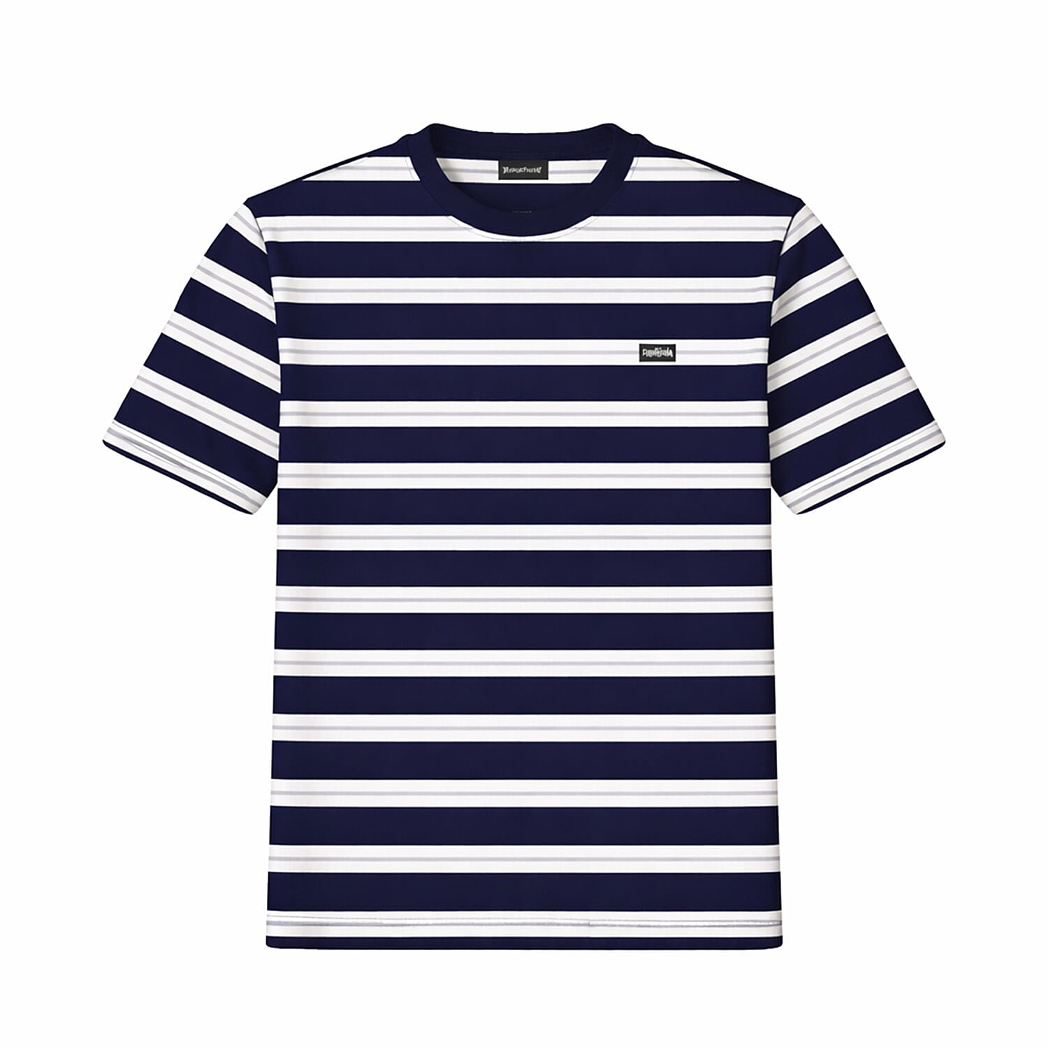 Bench Men's 100% Cotton Stripe Crew Neck Tee