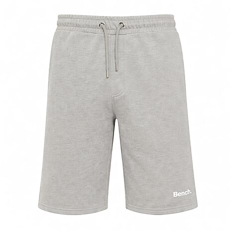 Bench Mens Raloda Fleece Shorts (Size XXL) - Grey