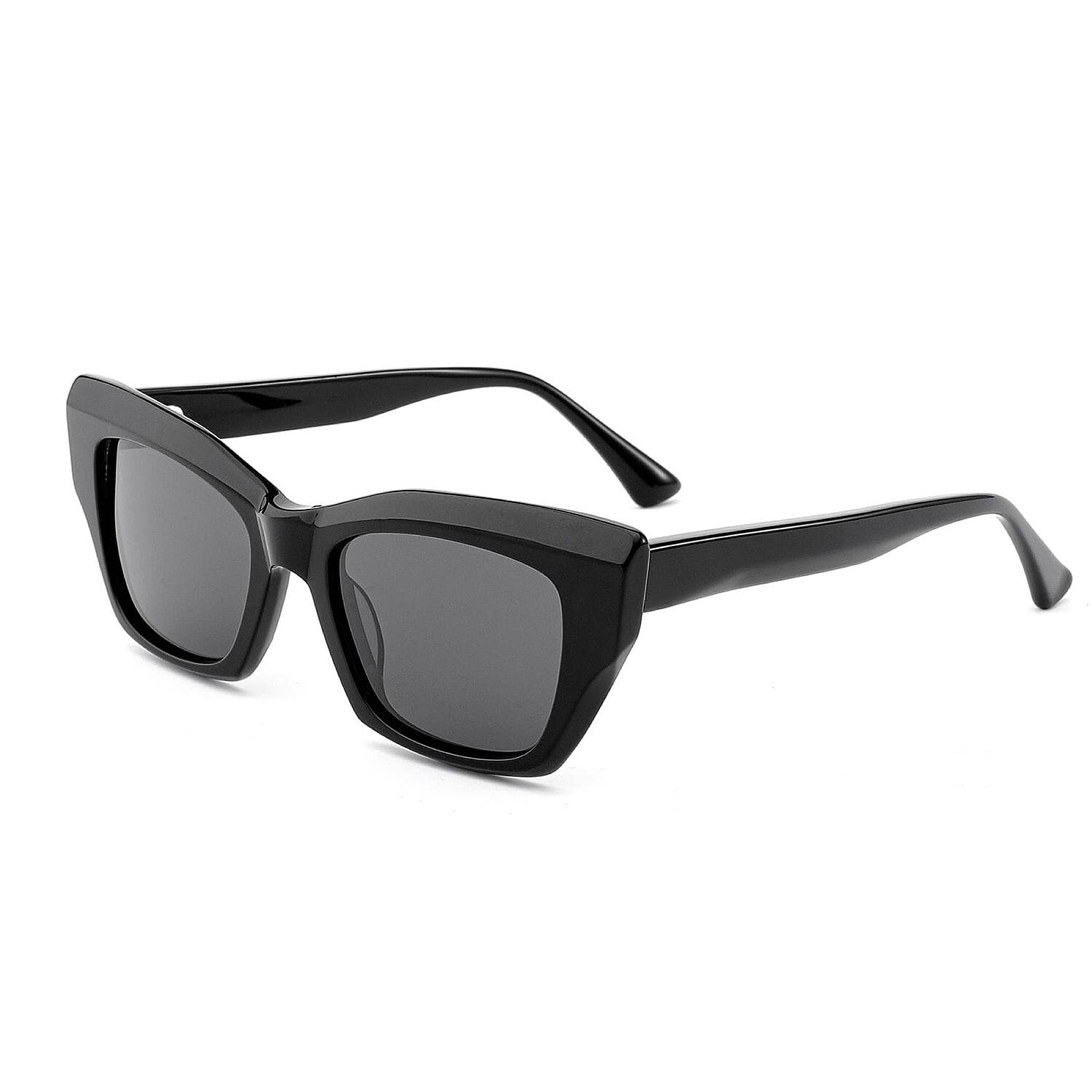 Soho SquareToronto-C1 Ladies Black Cat-Eyes Sunglasses