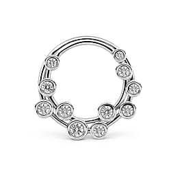 Designer Inspired - Natural White Diamond Bubble Pendant