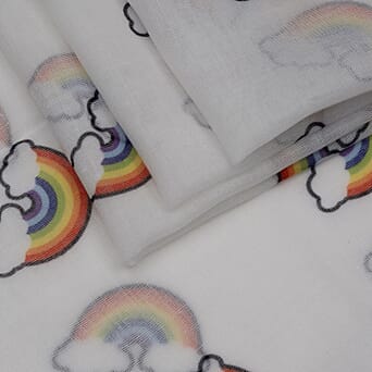 https://tjcuk.sirv.com/Products/85/1/8519195/Rainbow-Print-Scarf-Size-70-x-180-Cm-White_8519195_2.jpg?w=342&h=342