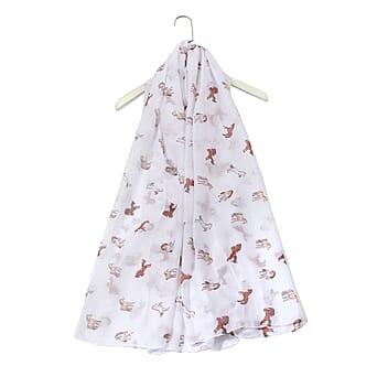 https://tjcuk.sirv.com/Products/85/1/8519237/Countryside-Bunny-Rabbit-Printed-Scarf-Size-90-x-180-Cm-White_8519237.jpg?w=342&h=342