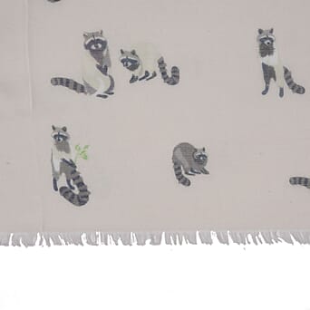 https://tjcuk.sirv.com/Products/85/1/8519242/Raccoon-Print-Frayed-Scarf-Size-70-x-180-Cm-Beige_8519242_3.jpg?w=342&h=342