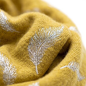 https://tjcuk.sirv.com/Products/85/1/8519250/Silver-Feather-Print-Snood-One-Size-Mustard_8519250_2.jpg?w=342&h=342