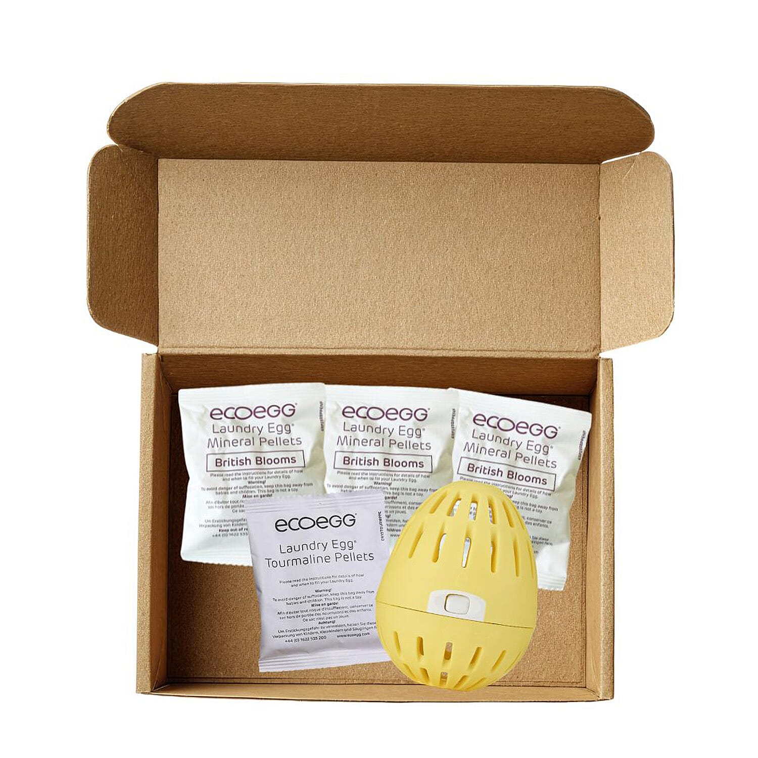 Ecoegg Laundry Egg British Blooms - 70 washes Yellow