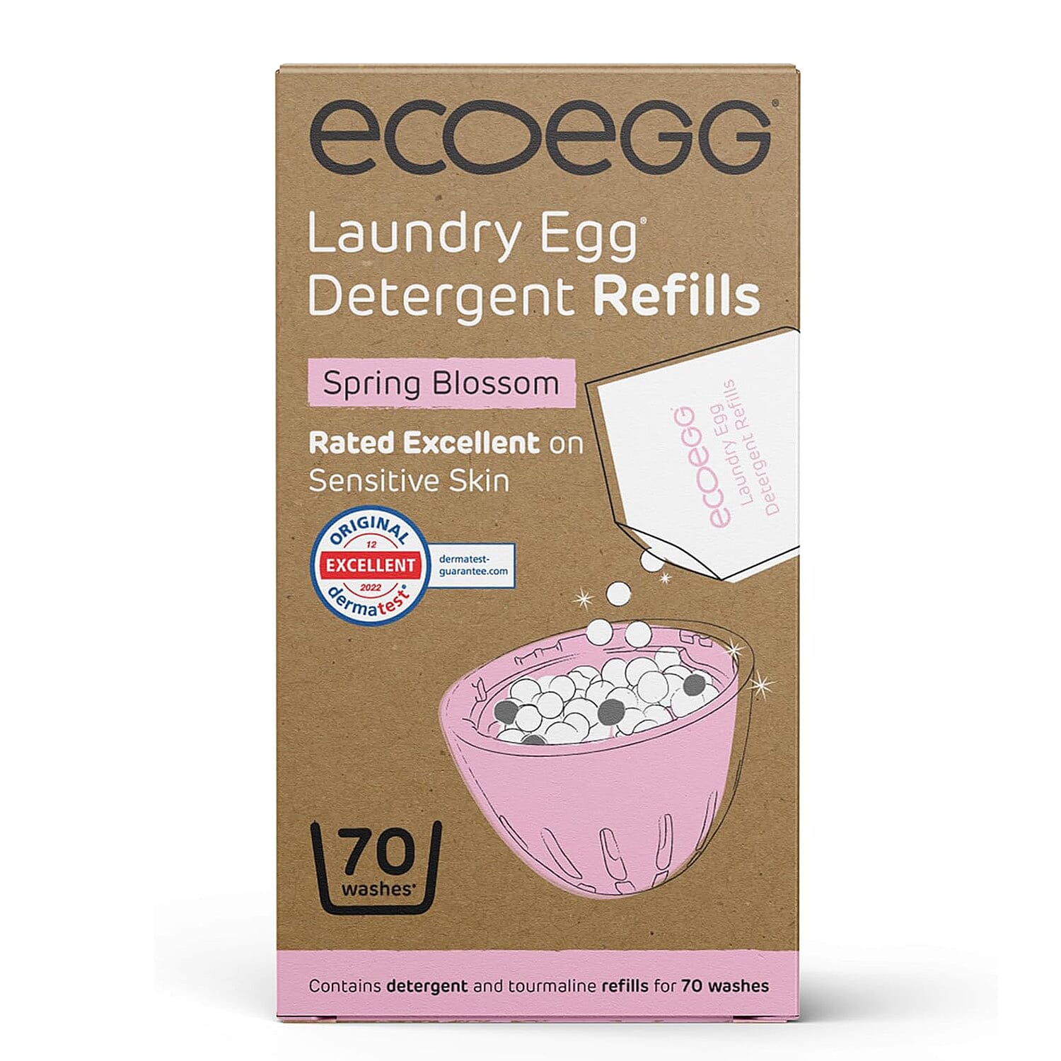Spring Blossom Laundry Egg Detergent Refill - 70 washes