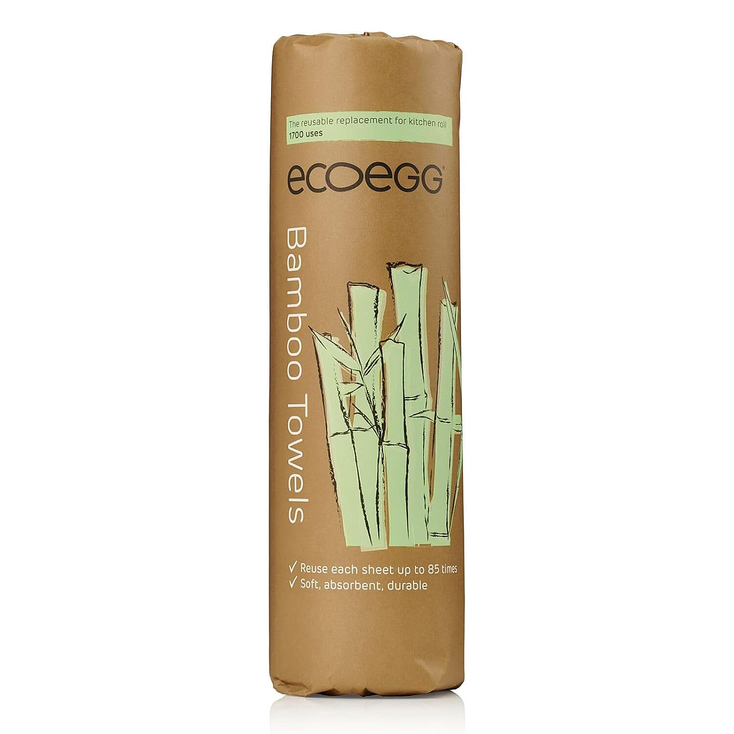 Ecoegg Bamboo Towels (20 Sheets) - Green