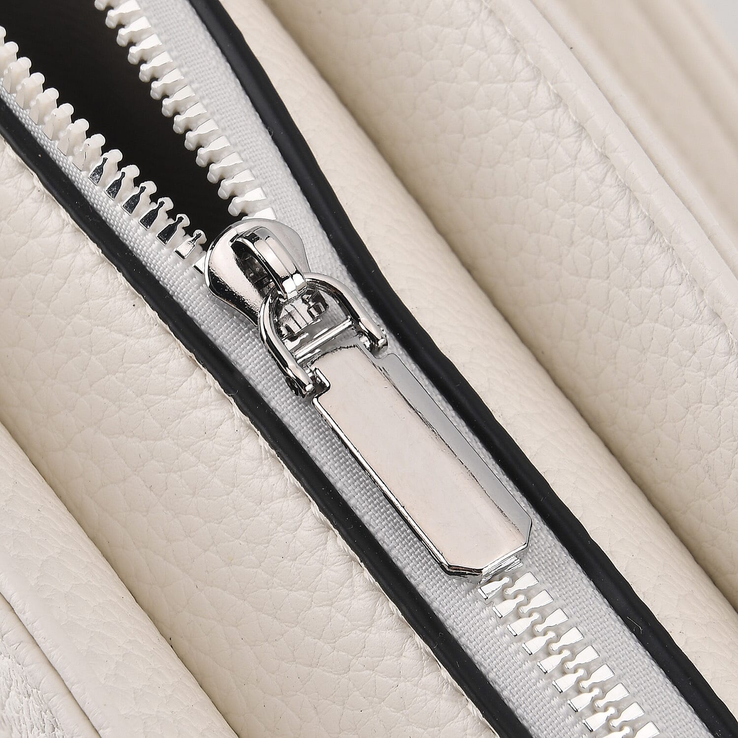 Designer Inspired - Dual-Handle Convertible Crossbody & Shoulder Handbag - White
