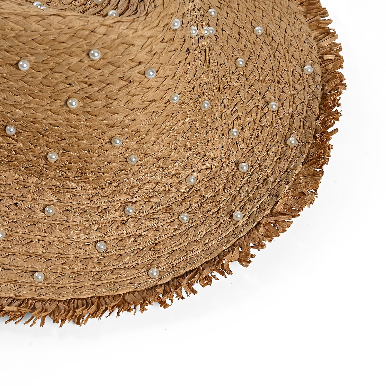 Paper Patterned Hat, Cap and Earmuff (Size 58x1 cm) - Khaki