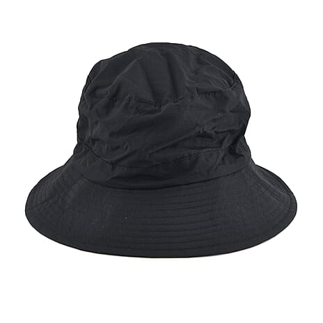 Lifestyle Foldable Sun Hat (58cm) - Black