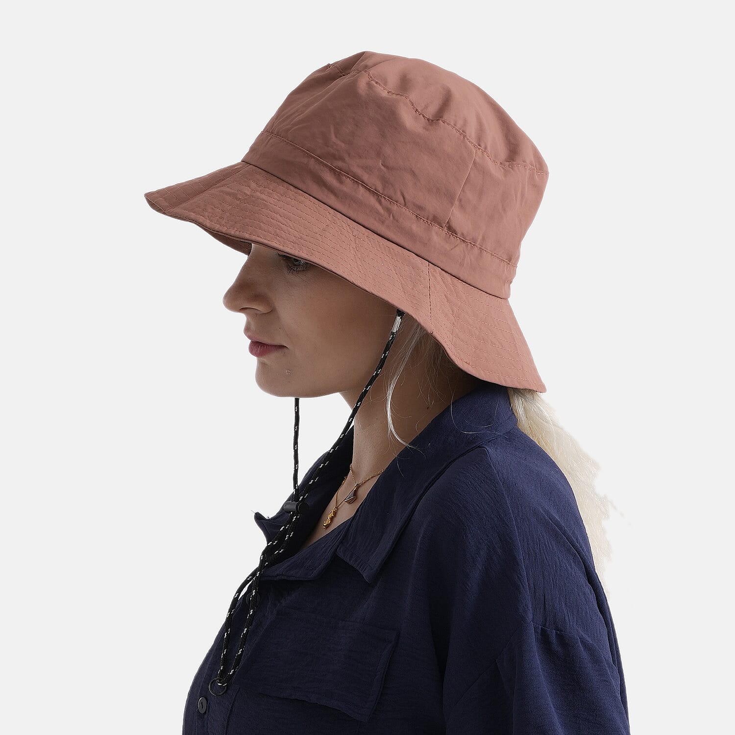 Lifestyle Foldable Sun Hat (58cm) - Terracotta