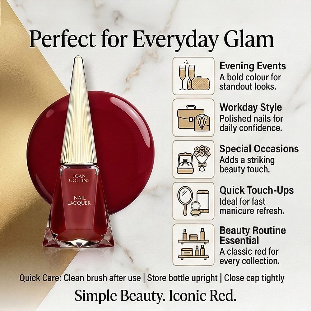 NAIL POLISH - Lacquer (12ml) - ALEXIS (Burgundy)