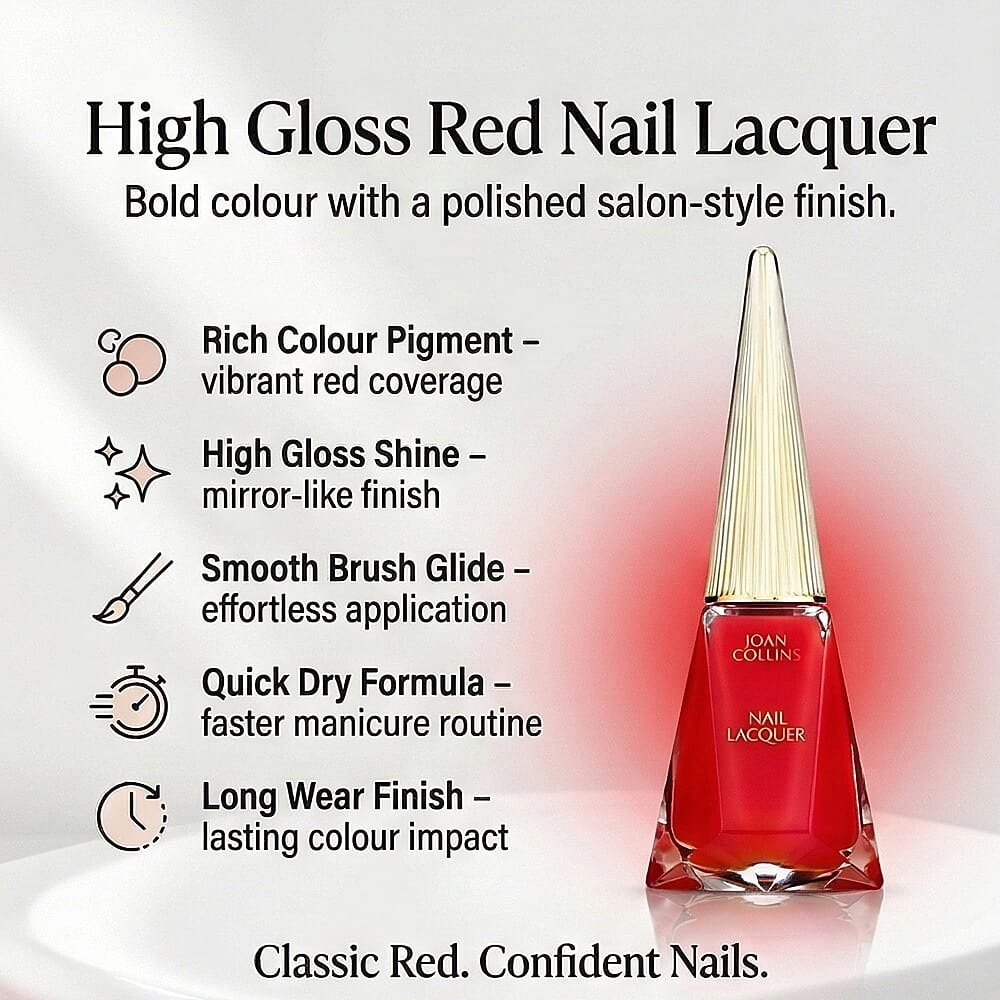 NAIL POLISH - Lacquer (12ml) - HELENA (Red)