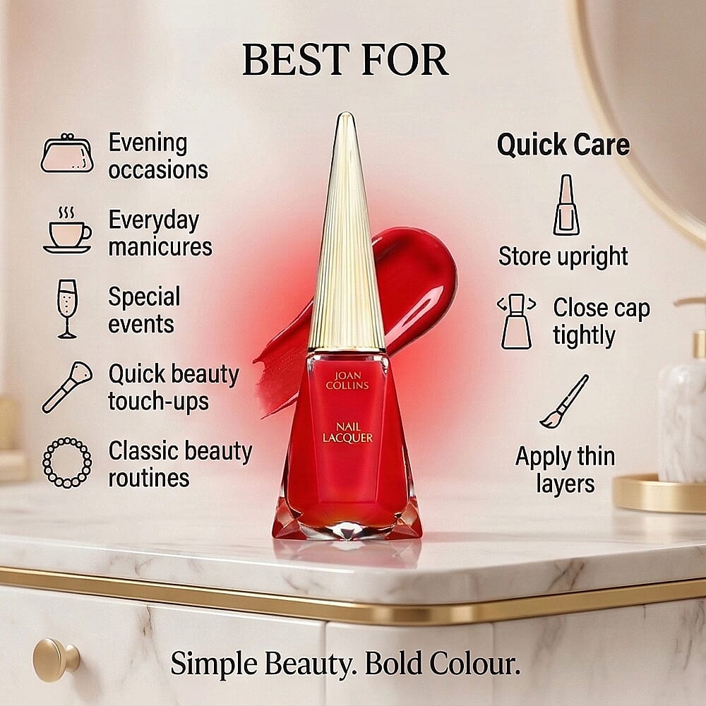 NAIL POLISH - Lacquer (12ml) - HELENA (Red)