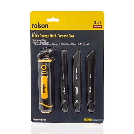 3-in-1 Quick Change Multi-Purpose Saw