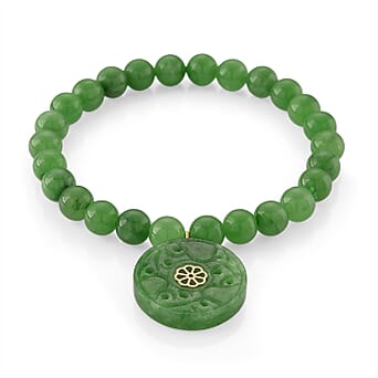 https://tjcuk.sirv.com/Products/85/2/8520032/D-Joy-Green-Jade-Beads-Stretchable-Bracelet-Size-7-in-Yellow-Gold-Plat_8520032.jpg?w=342&h=342