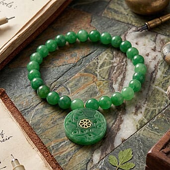 https://tjcuk.sirv.com/Products/85/2/8520032/D-Joy-Green-Jade-Beads-Stretchable-Bracelet-Size-7-in-Yellow-Gold-Plat_8520032_2.jpg?w=342&h=342