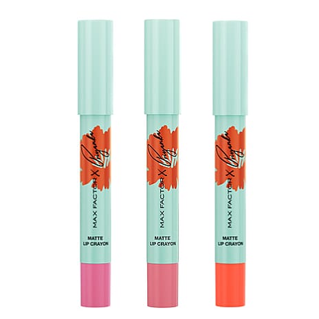 Set of 3- Max Factor Priyanka Lip Crayon Set (Includes Magic Lily, Orange Grace & Azalea Bliss)