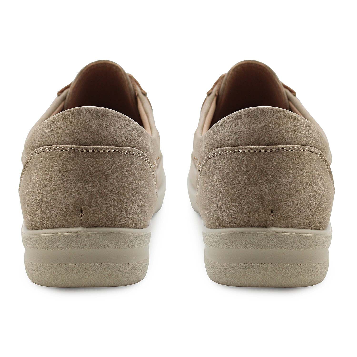 Cushion Walk Sophia Ladies Comfort Shoe With Double Touch And Close Fastening And Massage Insock 