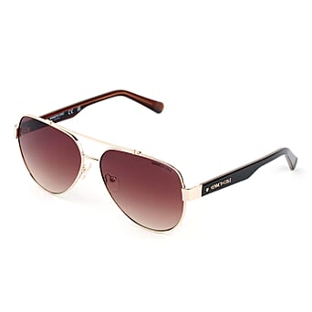 https://tjcuk.sirv.com/Products/85/2/8520477/Gold-Lightweight-Sunglasses-Gradient-Brown-Lenses_8520477_1.jpg?w=342&h=342