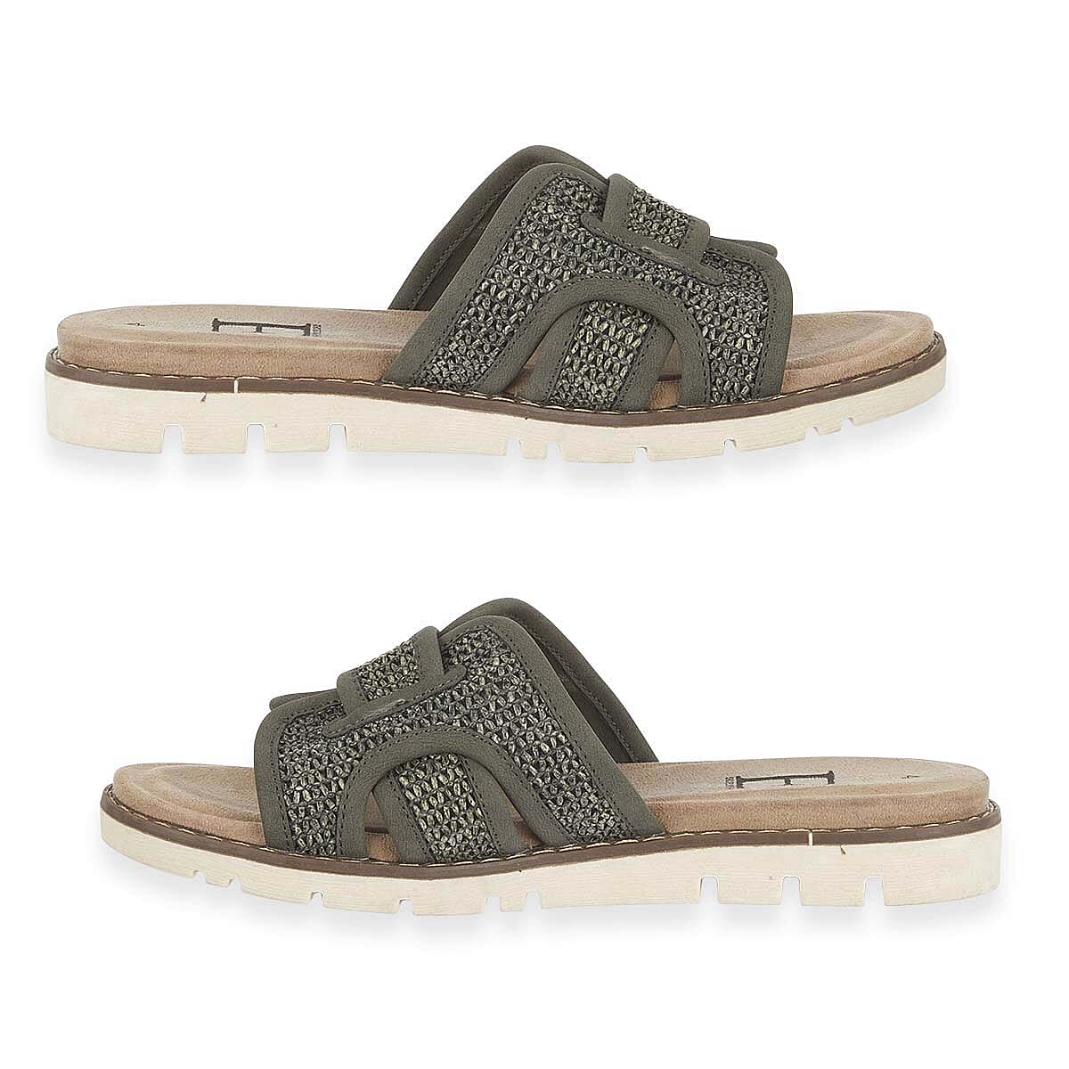 Emma Ladies Raphael Elegant Open-Toe Casual Beach Mules