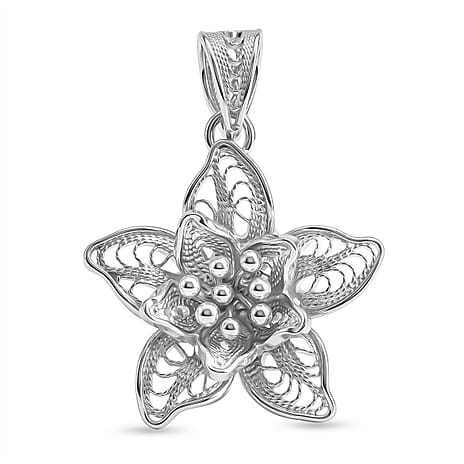 Royal Bali Collection - Sterling Silver Star Pendant
