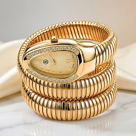 JCK Vegas Preview Deal- STRADA Serpent Watch Japanese Movement Water Resistant Watch