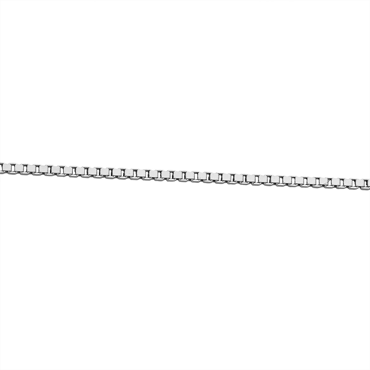 LUCY Q - Rhodium Overlay Sterling Silver Splash Pendant with Chain (Size-18)