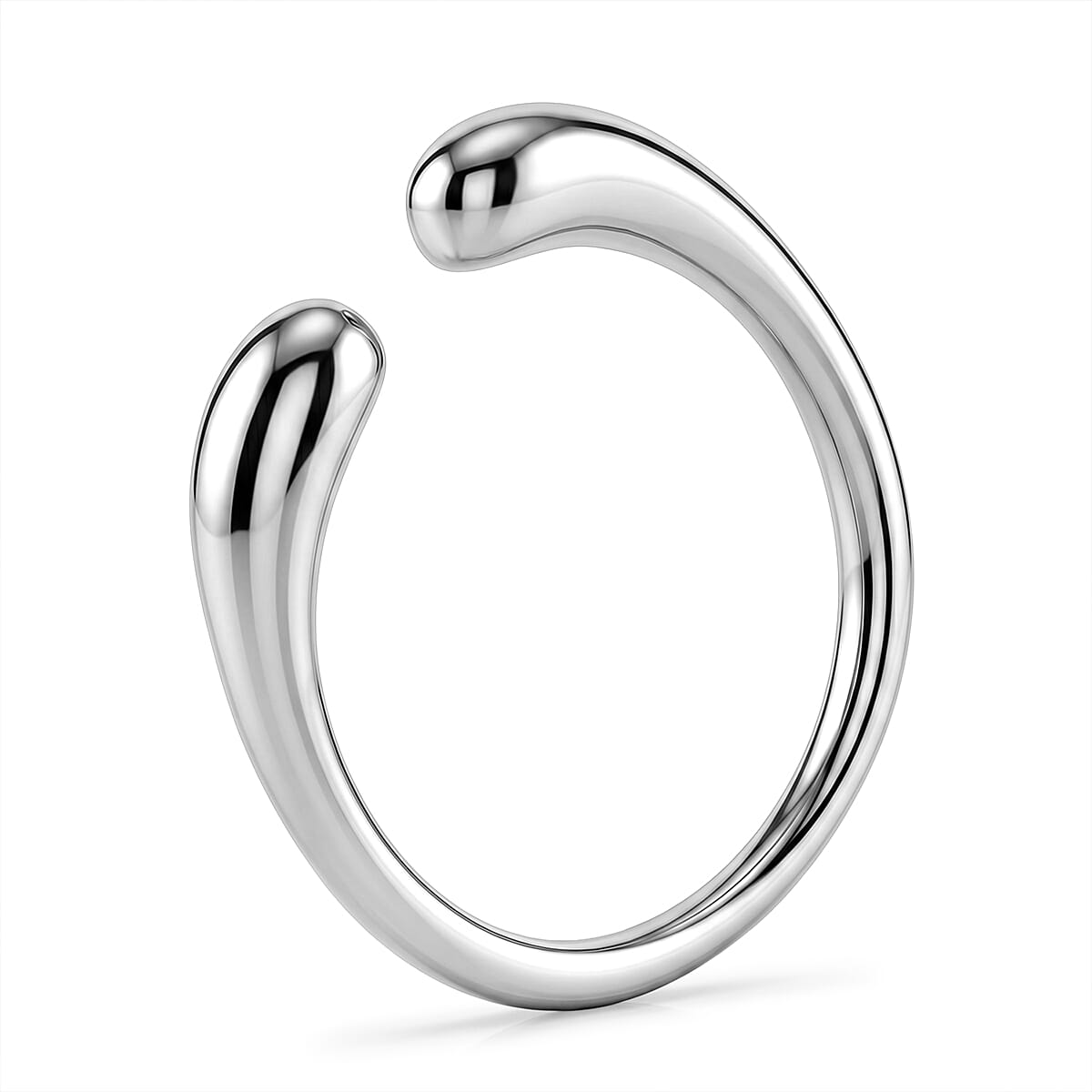 LUCY Q - Rhodium Overlay Sterling Silver Ring