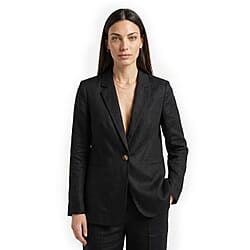 Charlotte West Linen Blazer