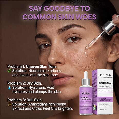 Niacinamide - Hyaluronic Acid Skin Refining Serum - 30Ml