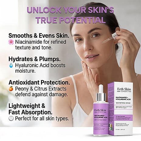 Niacinamide - Hyaluronic Acid Skin Refining Serum - 30Ml