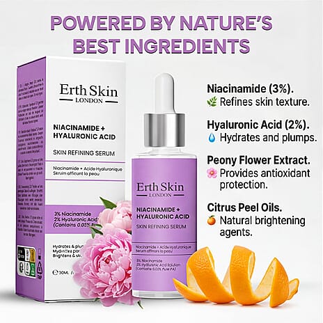 Niacinamide - Hyaluronic Acid Skin Refining Serum - 30Ml