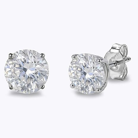 Luxuriant 14K W Gold VS Lab Grown Diamond GH, VS Earring, Gold Wt.1.6 Gms  4.040  Ct.