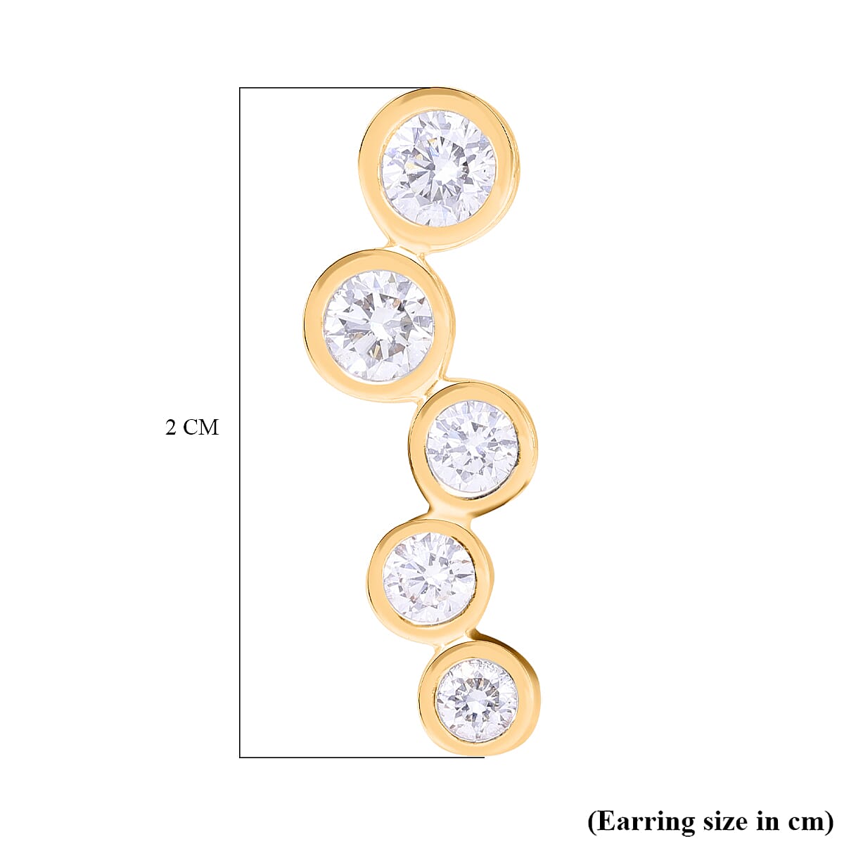 10K Yellow Gold VS Zambian Emerald, Lab Grown Diamond VS Earring, Gold Wt.2.6 Gms  1.150  Ct.