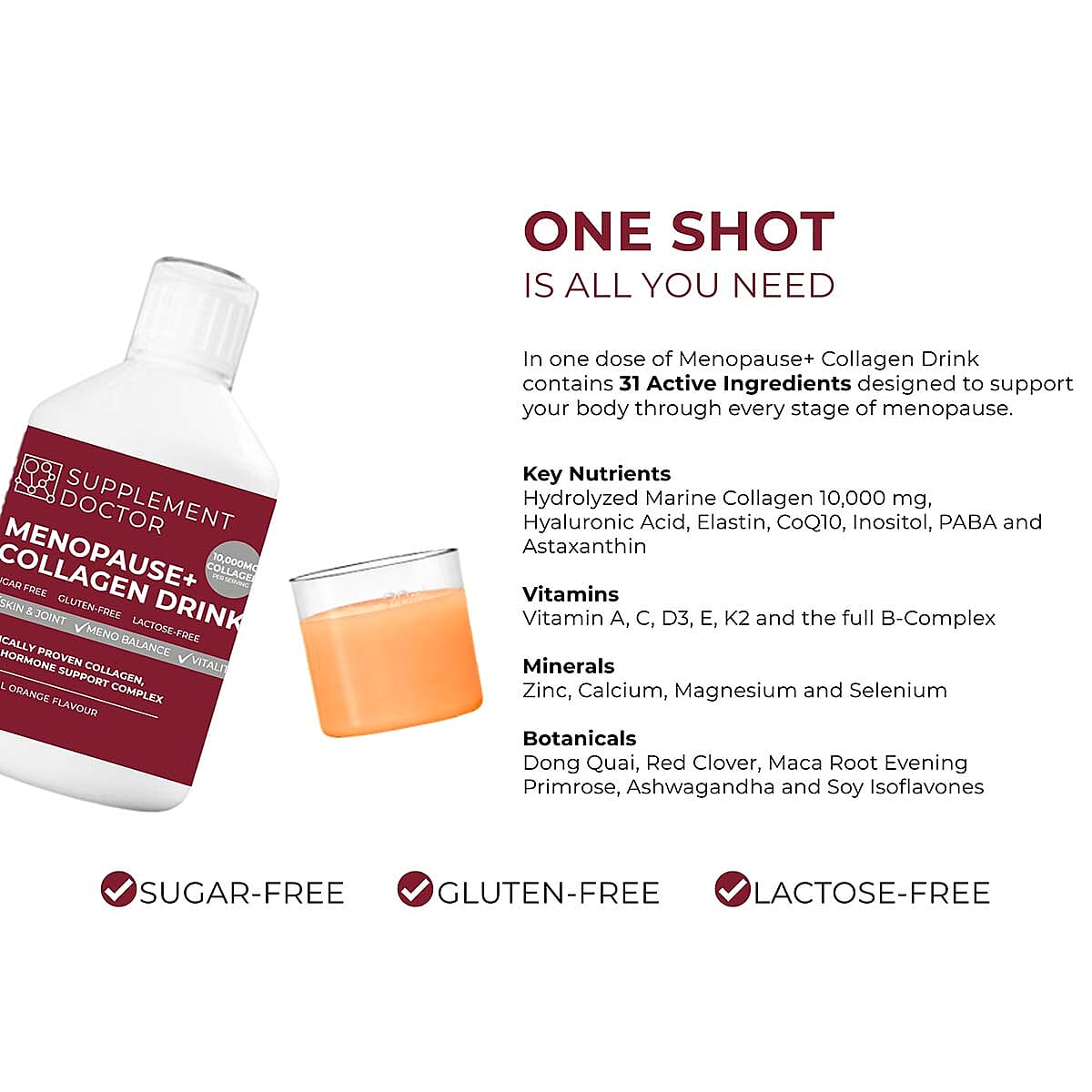 Doctors Formula Menopause- Collagen Drink