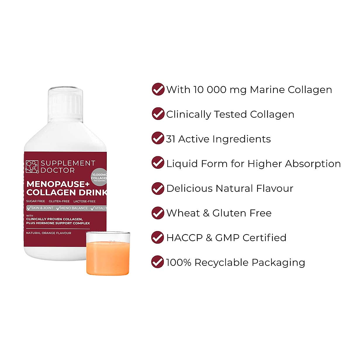 Doctors Formula Menopause- Collagen Drink