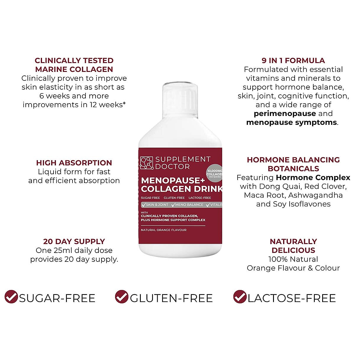 Doctors Formula Menopause- Collagen Drink