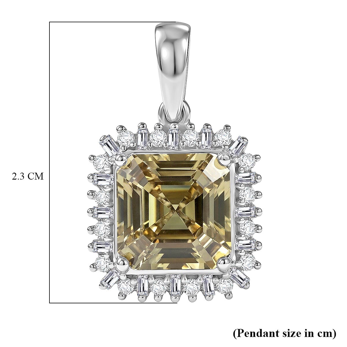 Rhapsody - 950 Platinum AAAA Turkizite & VS-E-F White EARTH MINED Diamond Halo Pendant 4.74 Ct, Platinum Wt. 3.94 Gms
