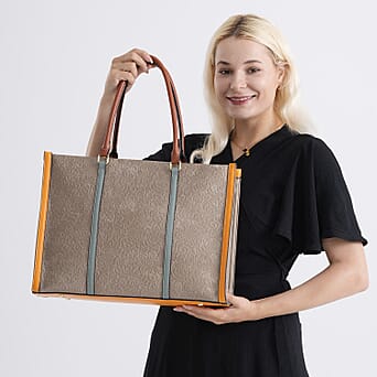https://tjcuk.sirv.com/Products/85/2/8524363/PU-Patterned-Tote-Bag-Size-42x14x30-cm-Khaki_8524363_3.jpg?w=342&h=342