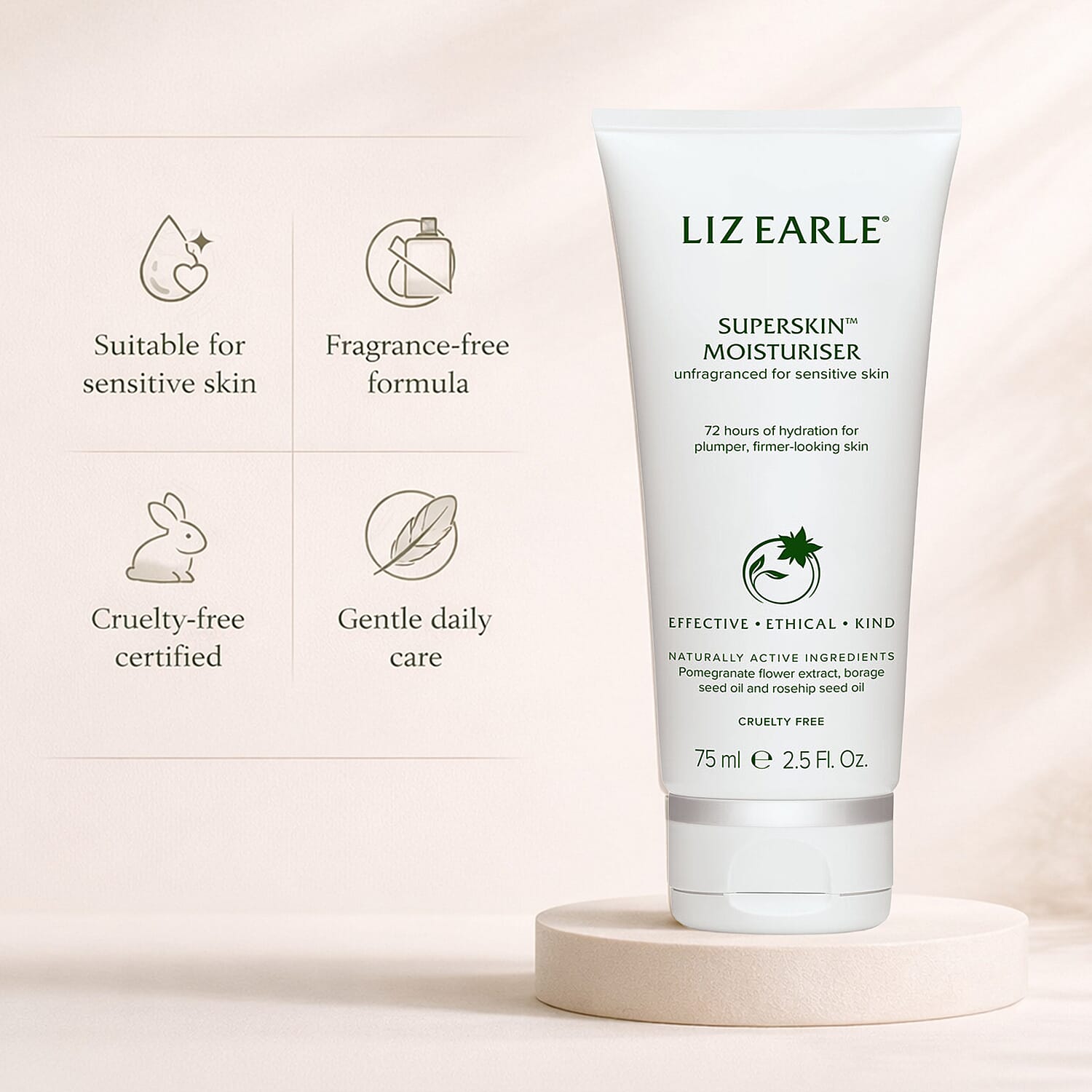 Liz Earle Moisturiser Superskin - 75ml
